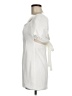 Unbranded 100% Polyester White Cocktail Dress Size M - photo 5