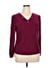Adele & May Burgundy Long Sleeve Blouse Size XL (petite) - photo 1