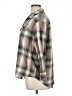 Old Navy 100% Cotton Plaid Gray 3/4 Sleeve Button-Down Shirt Size XL - photo 5