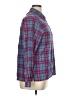 Cabela's 100% Cotton Plaid Blue Purple Long Sleeve Button-Down Shirt Size XL - photo 4