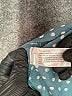 Xhilaration 100% Polyester Polka Dots Teal 3/4 Sleeve Blouse Size L - photo 8