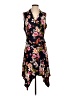Unbranded Floral Black Blue Casual Dress Size L - photo 1