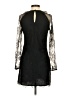 The Letter 100% Nylon Black Long Sleeve Top Size S - photo 2
