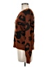 Vestidos Animal Print Brown Pullover Sweater Size M - photo 5