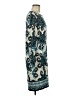 PREMISE Paisley Teal Casual Dress Size M - photo 4
