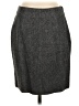 Garnet Hill Tweed Gray Formal Skirt Size 0 - photo 1