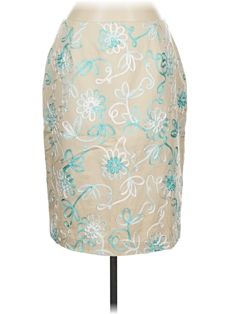 Pre-owned Harold's Formal Skirt In White