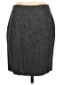 Garnet Hill Tweed Gray Formal Skirt Size 0 - photo 2