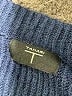 T Tahari Solid Blue Pullover Sweater Size L (estimated) - photo 7