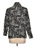Elementz 100% Polyester Animal Print Black Blazer Size L - photo 2