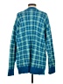 Zara Plaid Blue Cardigan Size S - photo 2