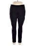 Cooper & Ella Solid Black Active Pants Size XL (4) - photo 1