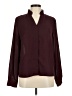 Shein 100% Polyester Burgundy Long Sleeve Blouse Size M - photo 1