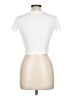 Assorted Brands Ivory Short Sleeve Turtleneck Size L - photo 2
