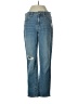 Madewell Hearts Blue Jeans Size 25 waist - photo 1