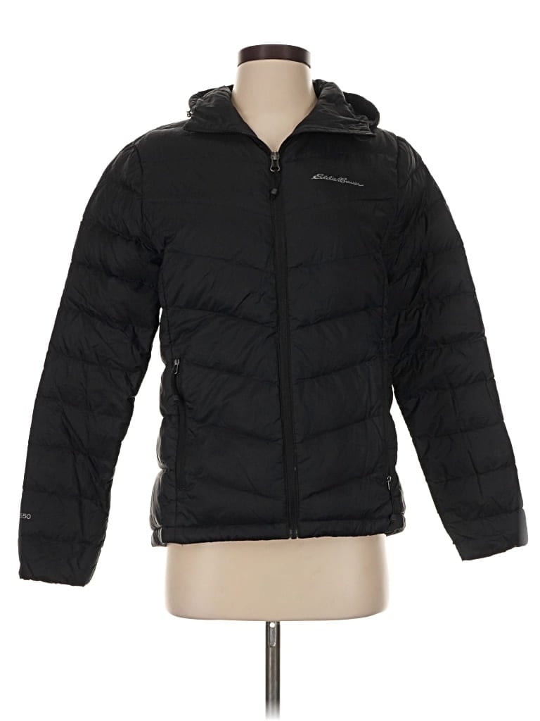 Pre-owned Eddie Bauer Snow Jacket In Black