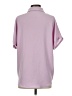 Shein 100% Polyester Solid Purple Short Sleeve Blouse Size 4 - photo 2