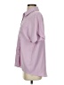 Shein 100% Polyester Solid Purple Short Sleeve Blouse Size 4 - photo 5
