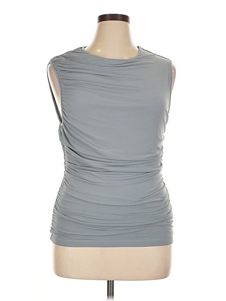 Jcrew Sleeveless Top Gray Cowl Neck Tops