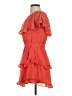 As Always 100% Polyester Orange Cocktail Dress Size S - photo 5