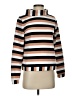 Dudley Stephens 100% Polyester Stripes Brown Orange Turtleneck Sweater Size XS - photo 1