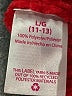 No Boundaries 100% Polyester Red Pullover Sweater Size L - photo 8