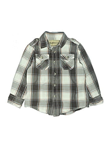 Ruff Hewn Long Sleeve Button-Down Shirt (view 1)