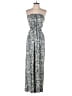 Assorted Brands 100% Rayon Paisley Blue Jumpsuit Size S (estimated) - photo 1