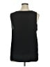 Halogen 100% Polyester Black Sleeveless Blouse Size XL - photo 2
