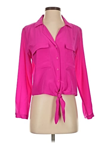 Lavender Brown Blouse (view 1)