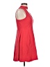 Express Solid Red Casual Dress Size L - photo 4