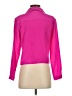 Lavender Brown 100% Silk Pink Blouse Size S - photo 2