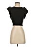 Zara Black Short Sleeve Top Size S - photo 1