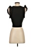 Zara Black Short Sleeve Top Size S - photo 2