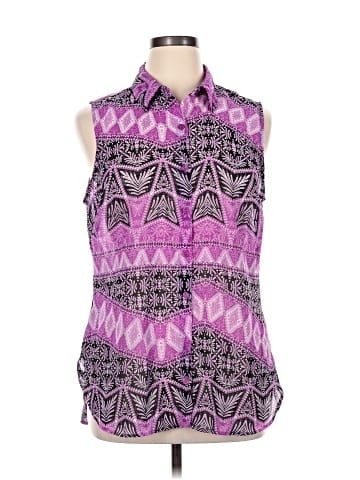 Attention Sleeveless Blouse (view 1)