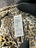 Amuse Society Animal Print Tan 3/4 Sleeve Button-Down Shirt Size S - photo 8