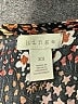 Hinge 100% Rayon Floral Brown Short Sleeve Blouse Size XS - photo 7