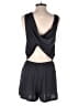 Silence and Noise Solid Black Romper Size M - photo 2