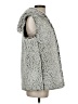 CoffeeShop 100% Polyester Gray Vest Size S - photo 4