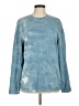 Paige 100% Cotton Tie-dye Blue Sweatshirt Size M - photo 1