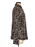 Dress Forum 100% Polyester Animal Print Black Long Sleeve Blouse Size M - photo 4