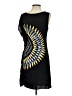 BCBGMAXAZRIA Graphic Black Cocktail Dress Size S - photo 2