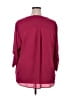 Torrid 100% Polyester Burgundy 3/4 Sleeve Blouse Size 3X Plus (3) - photo 2