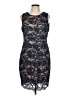 Shein Blue Cocktail Dress Size 12 - photo 1