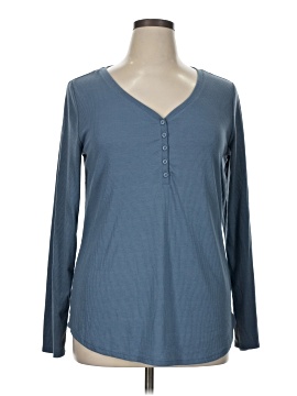 Blouse Ana A New Approach Taille 2X - Manches Longues, Satin Cuivre/Noir Floral, Occasion Parfaite