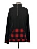 7th Roy Plaid Black Pullover Sweater Size M - photo 1