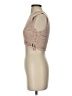Mable 100% Viscose Tan Sleeveless Top Size S - photo 5