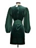 LDT Solid Green Cocktail Dress Size 4 - photo 2