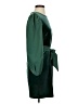 LDT Solid Green Cocktail Dress Size 4 - photo 4