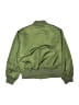 Gap 100% Polyester Solid Green Jacket Size 8 - photo 2